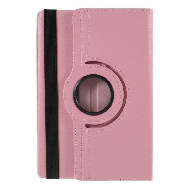 Samsung Galaxy Tab S5e litchi lædercover - pink Pink