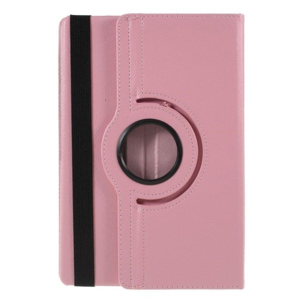 Samsung Galaxy Tab S5e litchi leather case - Pink Rosa