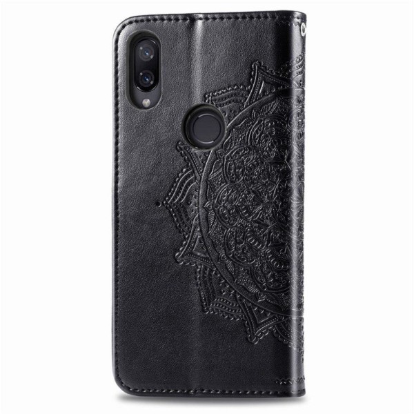 Mandala Xiaomi Redmi Note 7 / Note 7 Pro / Note 7S Flip fodral - Svart Svart