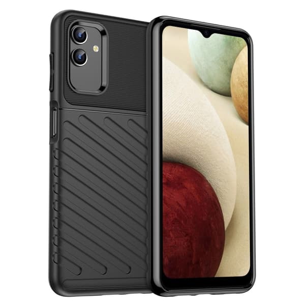 Thunder Samsung Galaxy M13 5G Suojakotelo - Musta Black