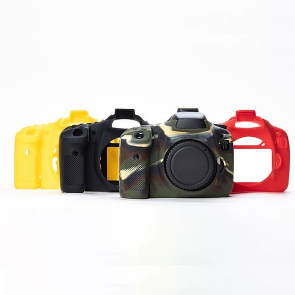 Canon EOS 7D silikondeksel - Svart Black
