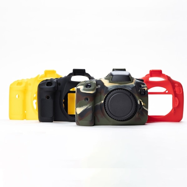 Canon EOS 7D silikonisuojus - Musta Black