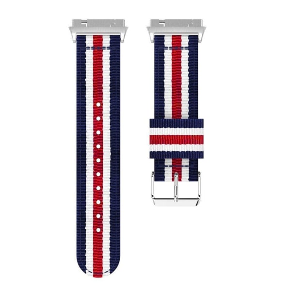 Fitbit Ionic uniikki ranneke - Sininen / Valkoinen / Punainen Multicolor