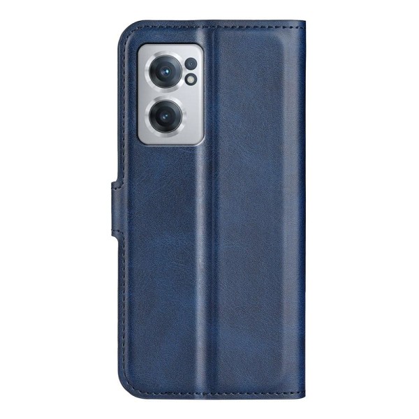 OnePlus Nord CE 2 5G læderetui med pung - Blå Blue