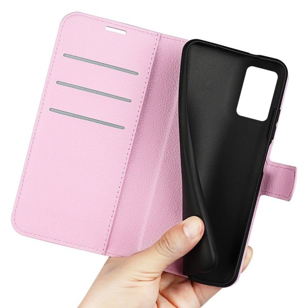 Classic ZTE Blade A72 fodral - Rosa Rosa