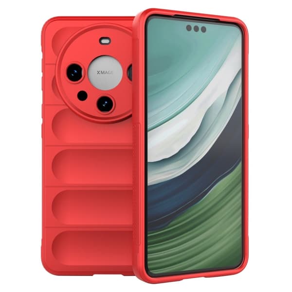 Blødt grebsformet cover til Huawei Mate 60 Pro - Rød Red
