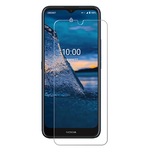 0.3mm härdat glas Nokia C5 Endi skärmskydd Transparent