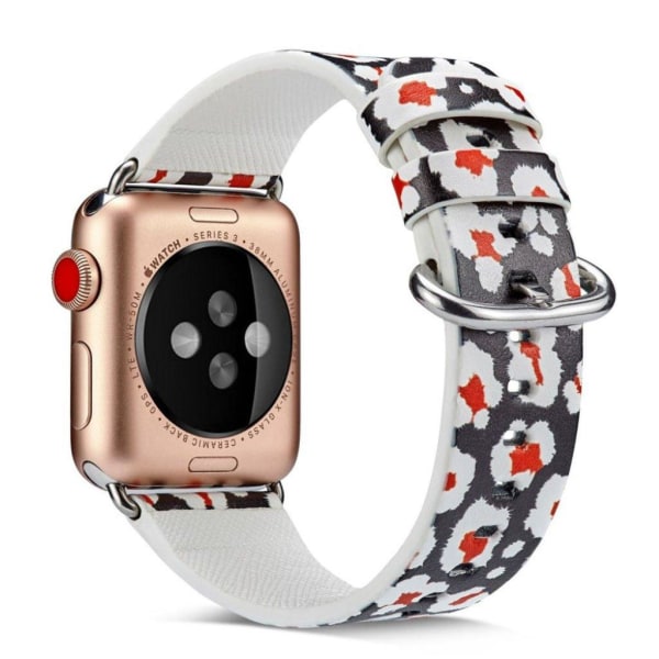 Apple Watch Series 4 40mm utbytbart klock armband av mönstrat äk multifärg