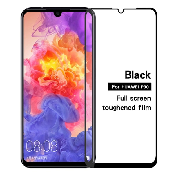 MOFi 2.5D Huawei P30 skärmskydd i härdat glas Svart