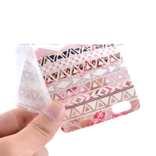 Westergaard Huawei Ascend P8 Lite Deksel - Tribal Geometrisk Mønster Multicolor