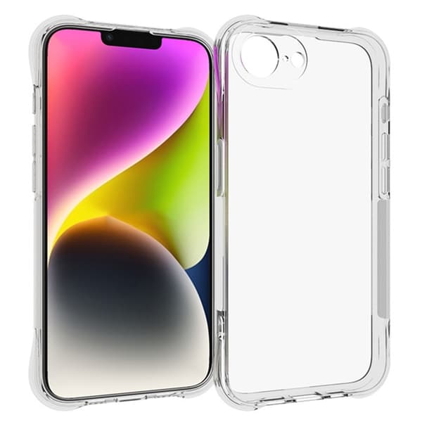 Erittäin ohut läpinäkyvä kotelo iPhone 16e Transparent