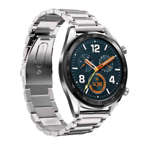Huawei Watch GT klockband i rostfritt stål - Silver Silvergrå