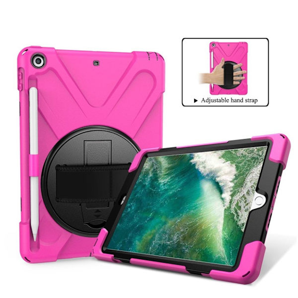 iPad (2018) 360 combo deksel  - Rose Pink