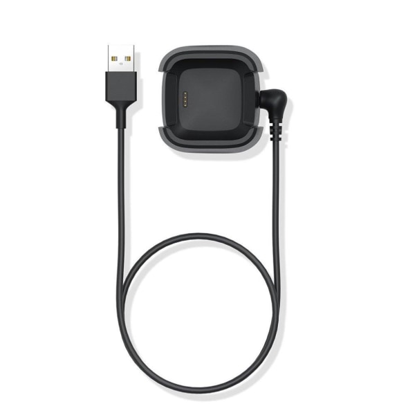 Fitbit Versa Smart Kello USB Latauskaapeliasema - Musta Black