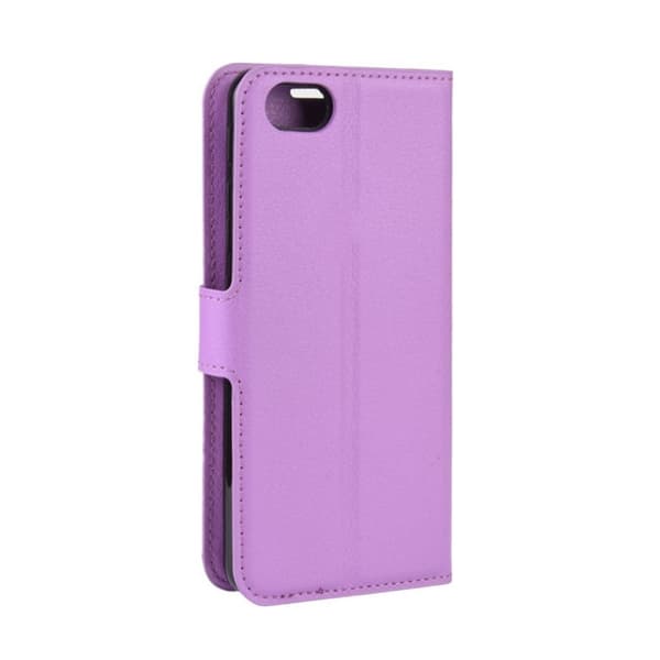 Klassisk Alcatel 1v (2019) flip etui - Lilla Purple