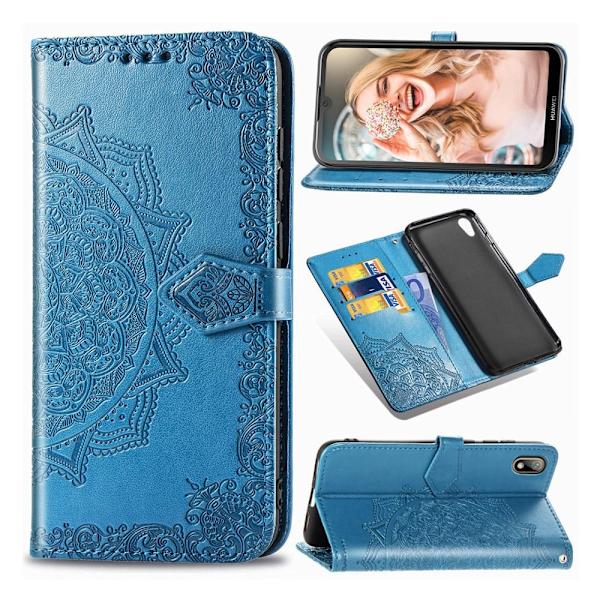 Mandala Huawei Y5 2019 Flip case - Blå Blue