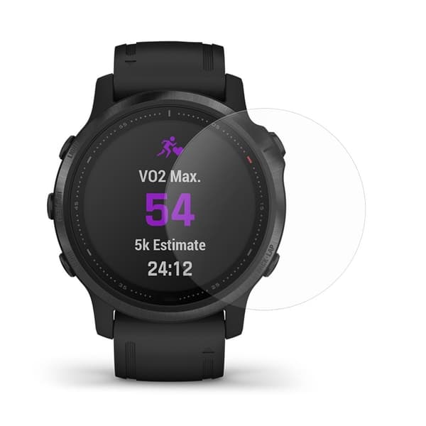 Garmin Fenix 6 HD clear screen protector Transparent