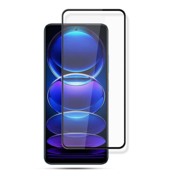 AMORUS arch edge tempered glass screen protector for Xiaomi Poco X5 / Redmi Note 12 Transparent