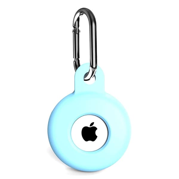 AirTags A001 silikonveske - Lyseblå Blue