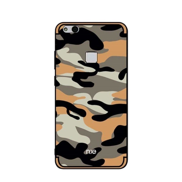 NXE Camouflage serie Huawei P10 Lite hybrid TPU etui - Lysegul Yellow