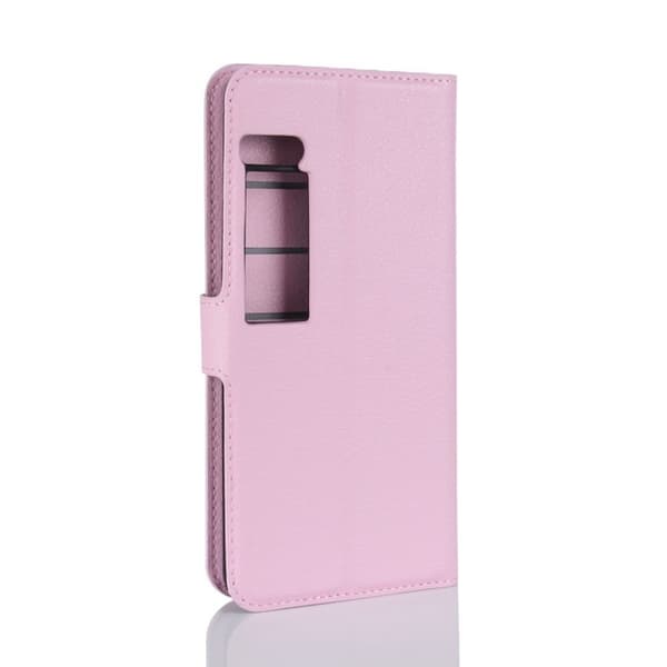 Meizu Pro 7 etui I kunstlær/silikon - Rosa Pink
