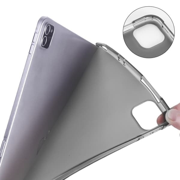 iPad Pro 11 tommer (2020) / (2018) trefoldig skinnveske - Svart Black