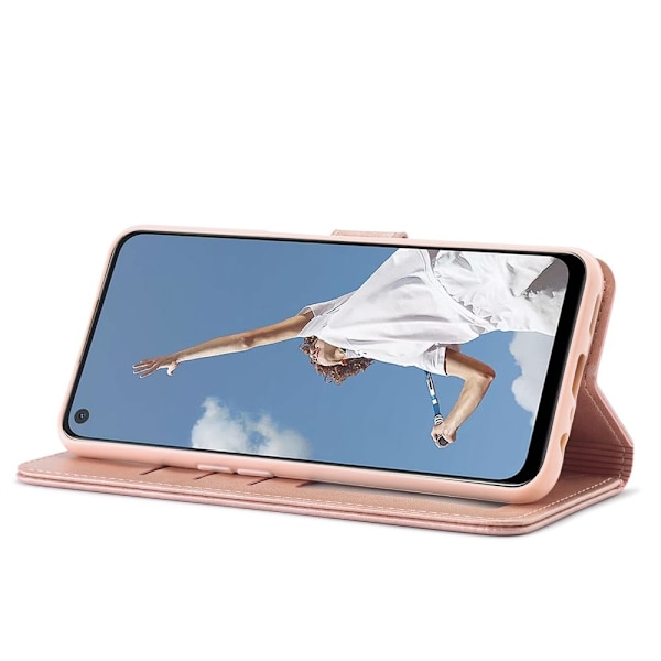 LC.Imeeke läder Oppo A54 5G / Oppo A93 5G / Oppo A74 5G fodral - Rosa Rosa