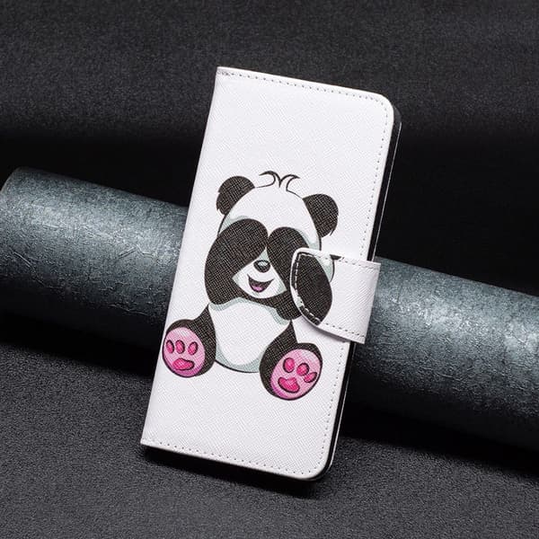 Wonderland Samsung Galaxy S24 Ultra flip etui - Panda White