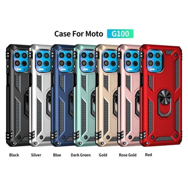 Bofink Combat Motorola Moto G100 / Edge S Etui - Sort Black