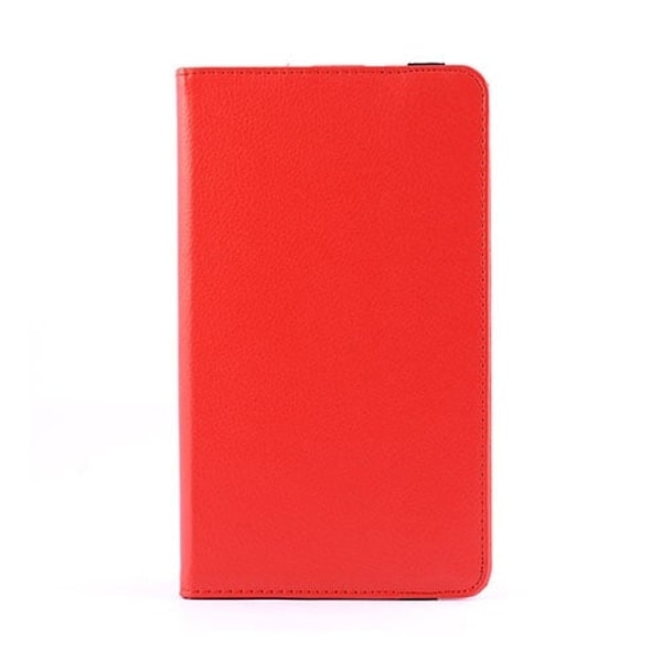 Jessen Asus Fonepad 8 Læder Rotations Etui - Rød Red