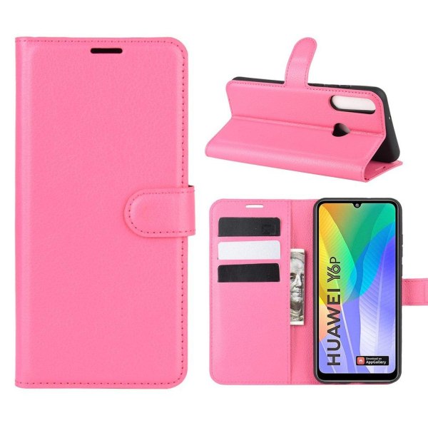 Classic Huawei Y6p Etui - Rose Pink