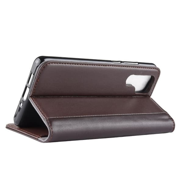 Huawei P30 Pro Genuin Lommeboketui I Skinn - Brun Brown