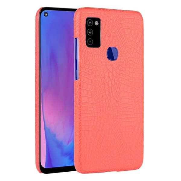 Croco Cover - Samsung Galaxy M51 - Rød Red