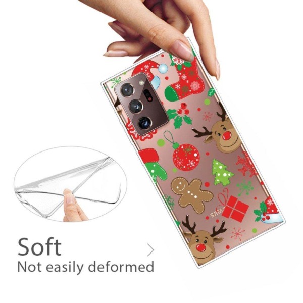 Samsung Galaxy Note 20 Ultra-etui til jul - Juleelementer Multicolor