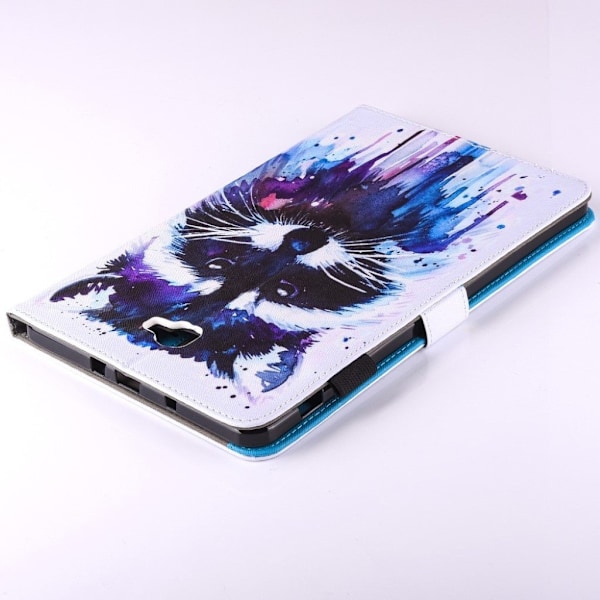 Samsung Galaxy Tab A 10.1 (2016) læder-etui - Vand motiv Multicolor