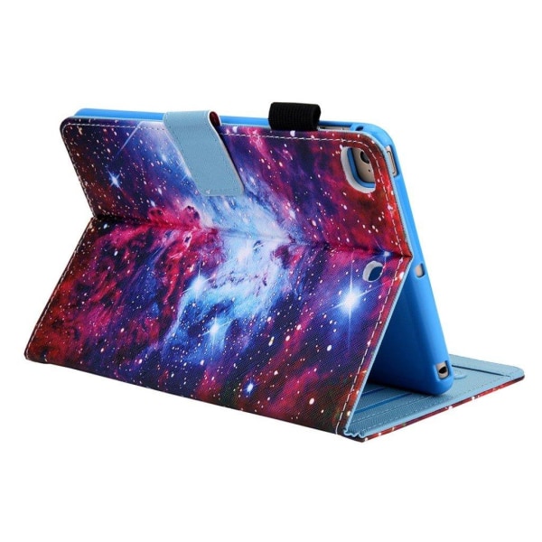 Cool patterned leather flip case for iPad Mini (2019) - Cosmos Multicolor