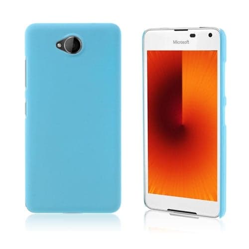 Gummi belagt hard deksel for Microsoft Lumia 650 - lyse blå Blue
