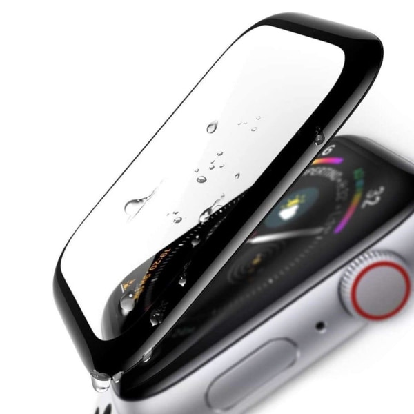 Apple Watch (45 mm) HD-skærmbeskytter i hærdet glas med buet kan Transparent