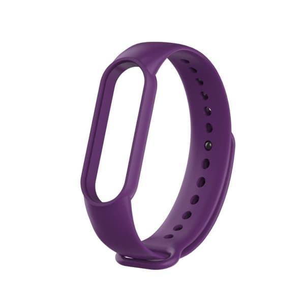 Xiaomi Mi Band 5 silikone urrem - Lilla Purple