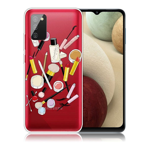 Deco Samsung Galaxy A02s Etui - Makeups Multicolor