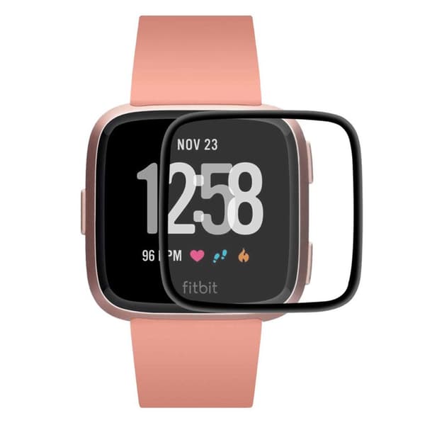 2kpl ENKAY HAT PRINCE 3D kirkas näytönsuoja Fitbit Sense / Versa 3:lle Transparent