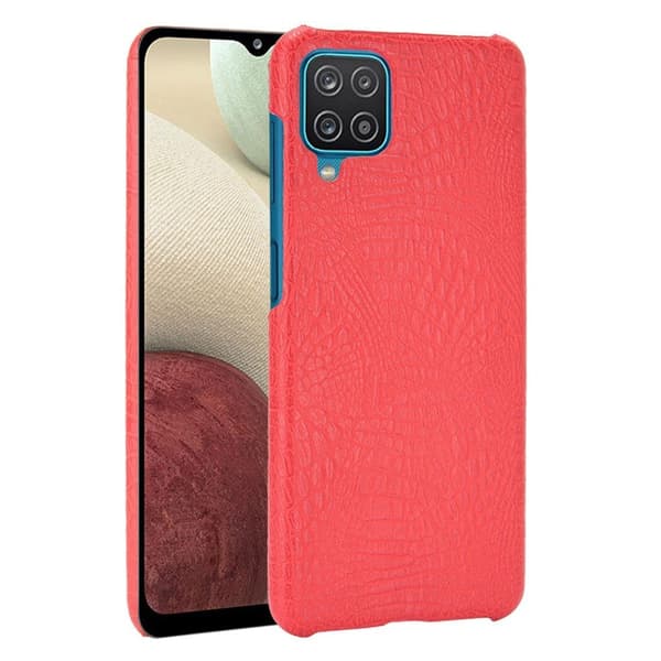 Krokokotelo - Samsung Galaxy M12 / A12 5G - Punainen Red
