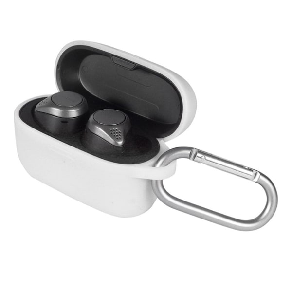 Jabra Elite Active 75t silikone stødsikkert etui - Hvid White