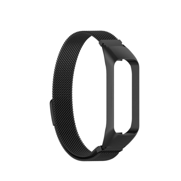 Samsung Galaxy Fit 2 stainless steel watch band - Black Svart