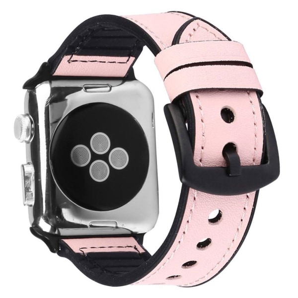 Apple Watch Series 5 40mm genuine leather silicone watch band - Pink