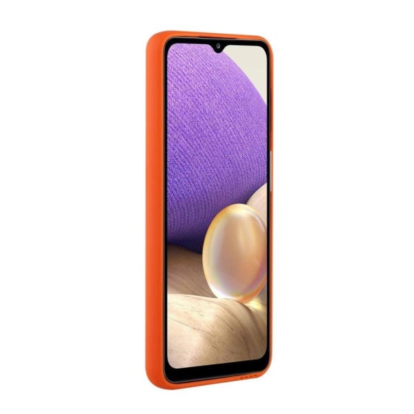 Kortholder cover til Samsung Galaxy A52 5G - Orange Orange