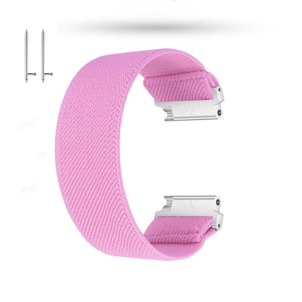 Ensfarvet nylon-urrem til Huawei-ur - Lyserød Pink