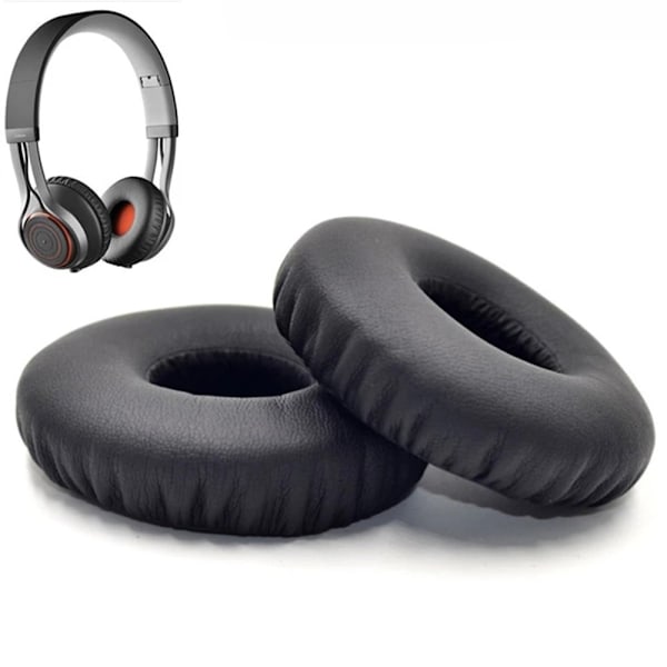 1 par Jabra Revo læderørepuder - Sort Black