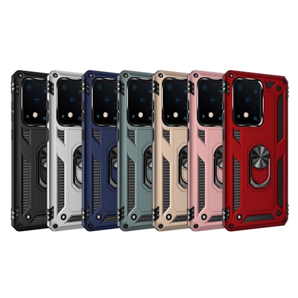 Bofink Combat Samsung Galaxy S20 Ultra kotelot - Musta Black