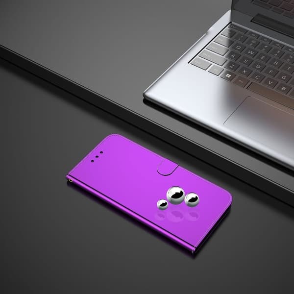 Mirror Samsung Galaxy A03 Core Flippetui - Lilla Purple